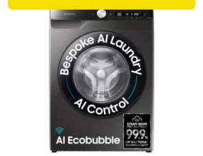 Samsung 8 kg 5 Star Front Load (Hygiene Steam)