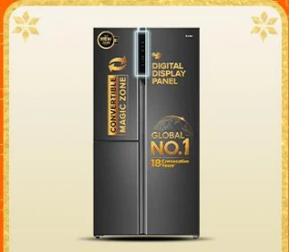 Haier 598 L 3 Star Side by Side