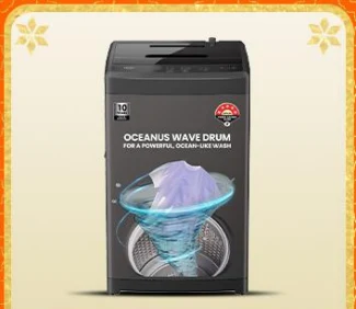 Haier 8 kg 5 Star Oceanus Wave