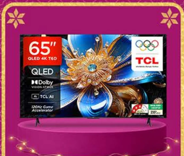 TCL 65" 4K QLED Google (T6D)