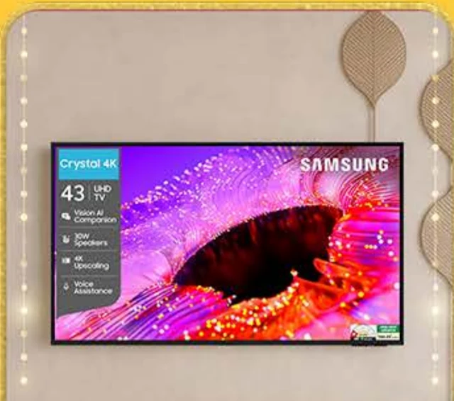 Samsung 43" Crystal 4K Vision AI 2026