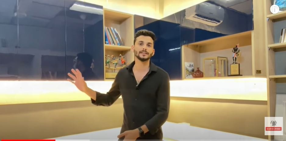 blue colour kitchen