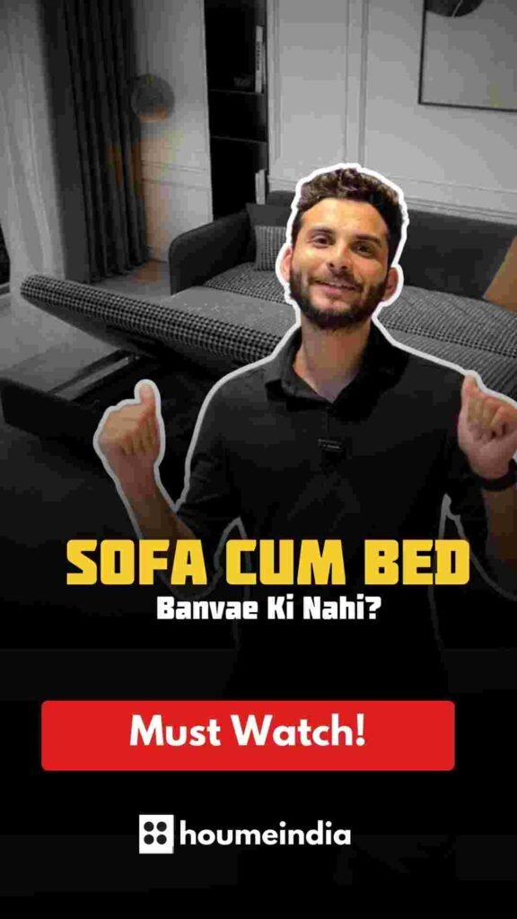 sofa cum bed by houmeindia