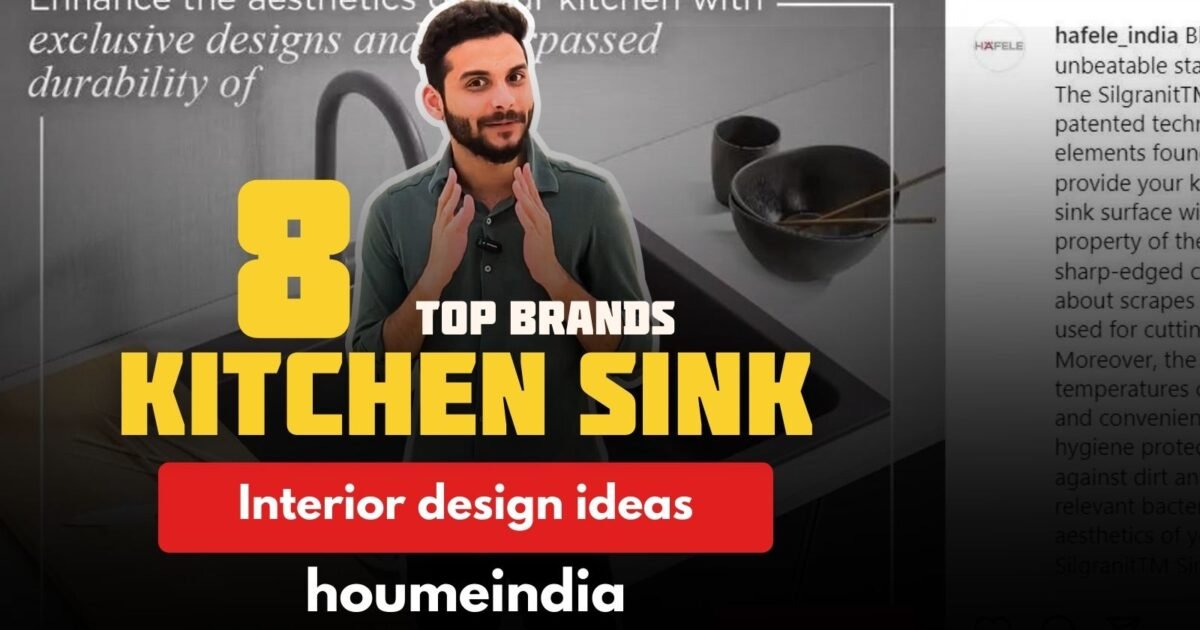 top kitchen sink brands in india