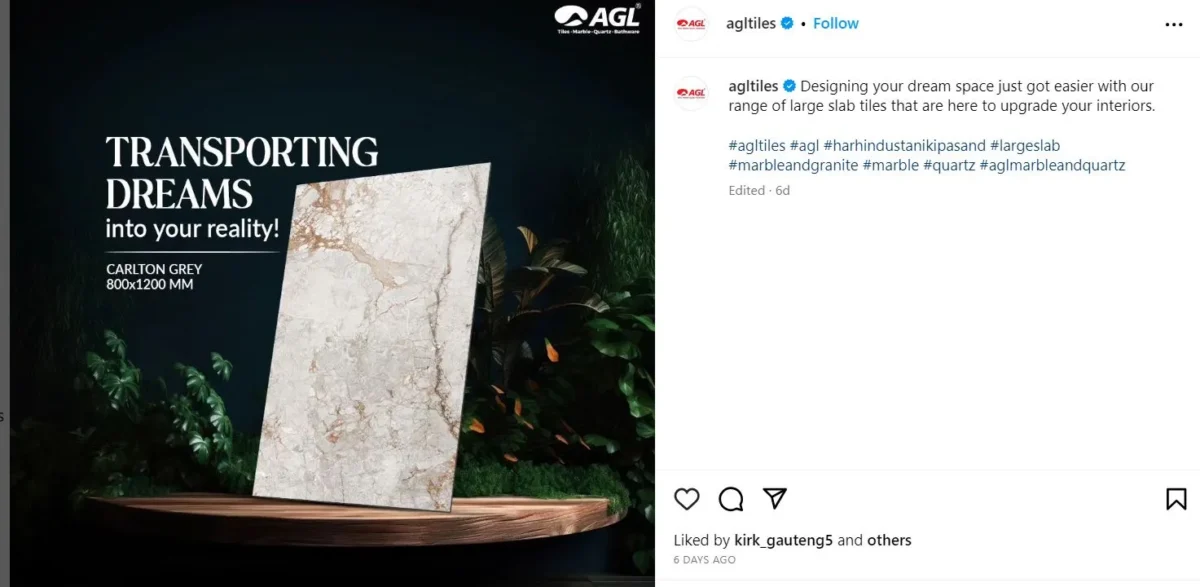 @agltiles Countertops