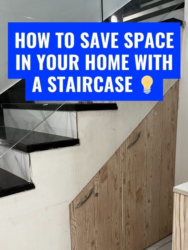 How to save space in your home with a staircase 💡