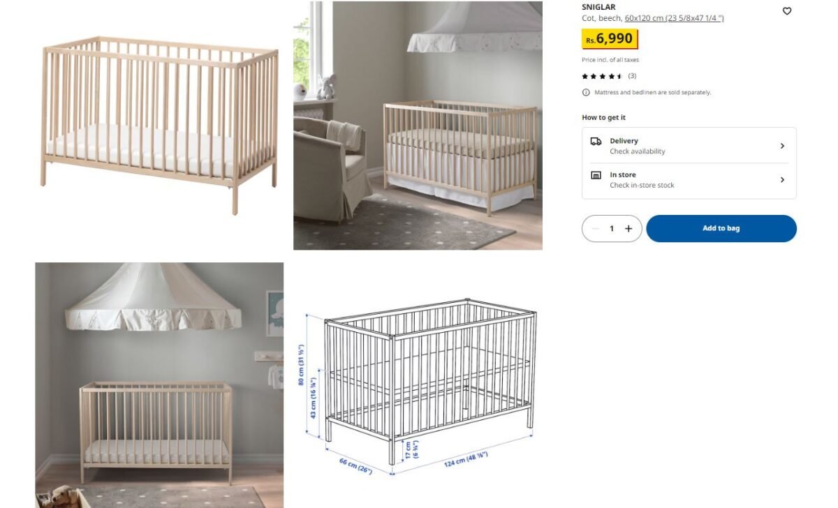 IKEA Baby Bed: Simplicity Meets Affordability