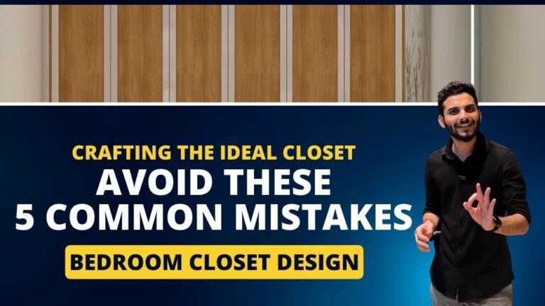 Crafting the Ideal Closet – Avoid These 5 Common Mistakes in 2024