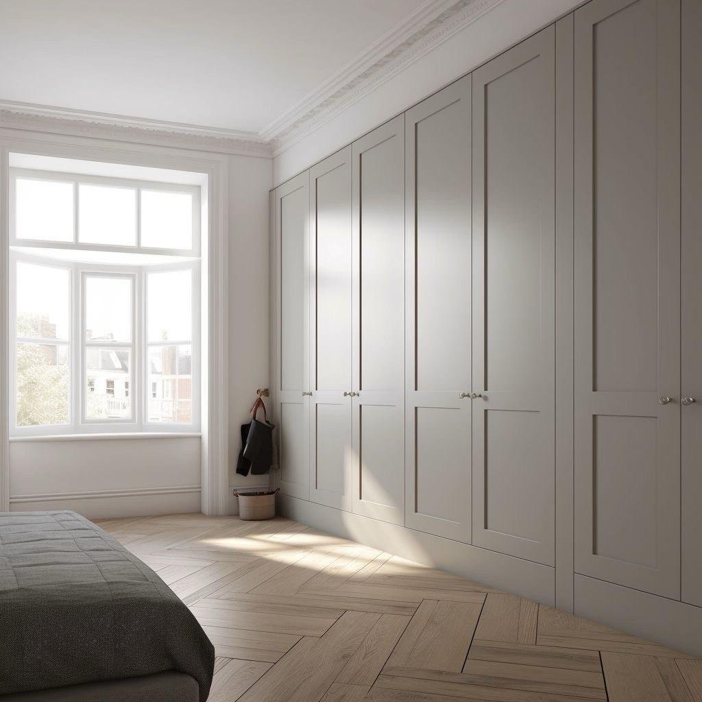 Wardrobe shutter,shutter wardrobe doors,shutters for wardrobe doors,glass profile shutter wardrobe,cane wardrobe shutters HoumeIndia