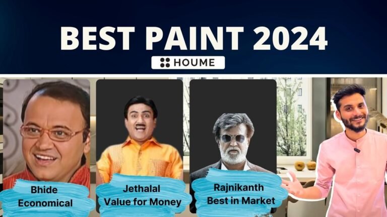 Unveiling the Best Paint Brands in India: A Comprehensive Guide by HoumeIndia