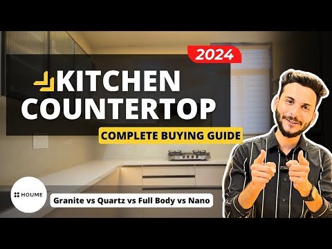 The Ultimate Guide to Kitchen Countertops in India 2024: Granite vs. Quartz vs. Tiles vs. G5/G7