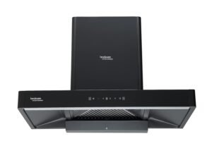 Hindware Optimus 90 cm 1400 m³/hr Filterless Auto-Clean Wall Mounted Kitchen Chimney