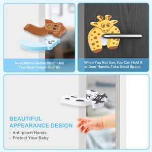 SYGA 5 Pcs Children Safety Door Pinch Guard