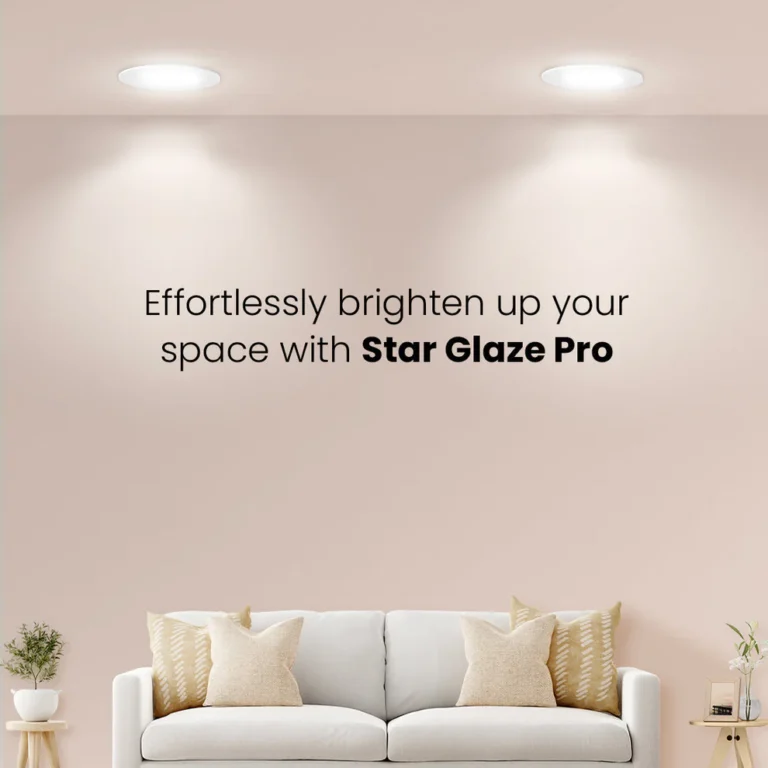 7W Star Glaze Pro Round Led Downlighter