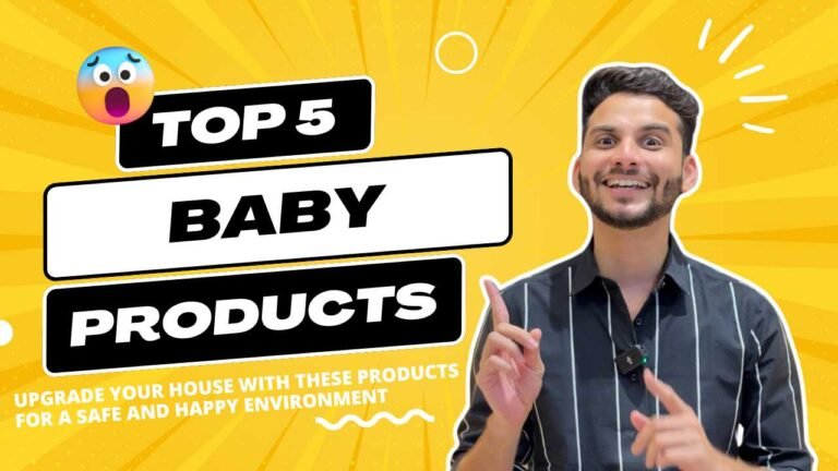 Baby is Coming Home: Upgrade Your House with These Products for a Safe and Happy Environment