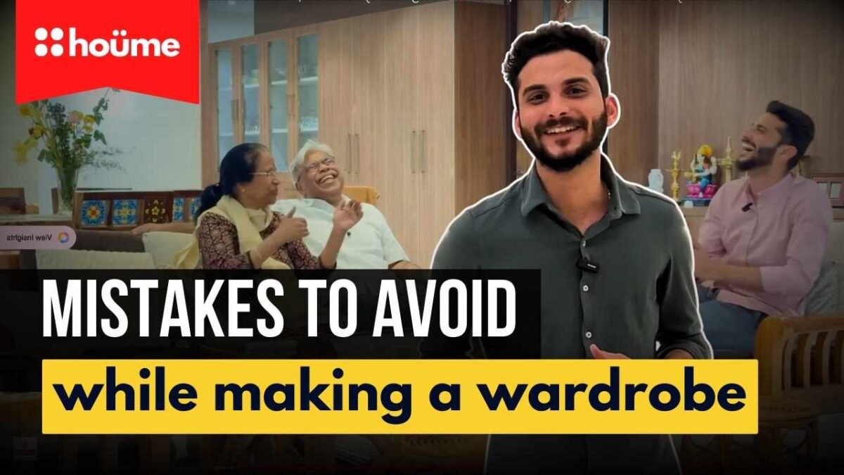 mistakes to avoid while making a wardrobe houmeindia