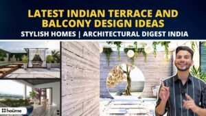 Balcony garden design ideas India | Houme India | Modern urban terrace oasis with lush greenery
