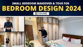 Small Bedroom Makeover 2024: Big Wardrobe Ideas & Interior Design Trends
