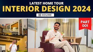 3BHK Home Tour 2024: Modern Interior Design by Houme India