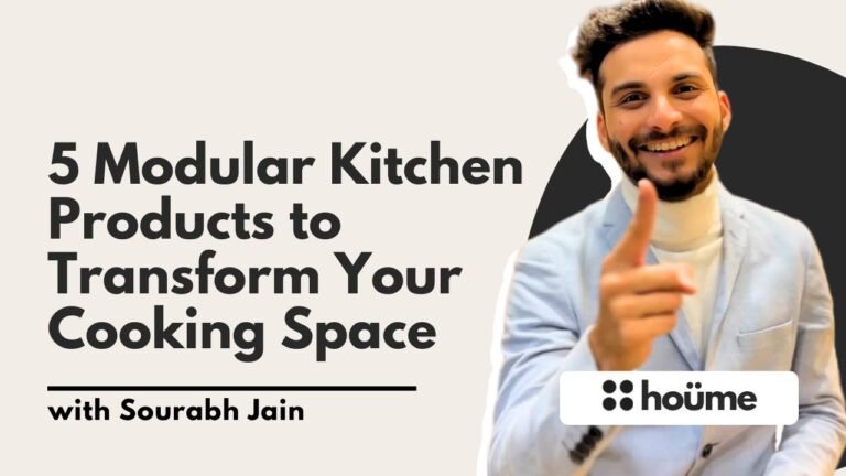 5 Modular Kitchen Products to Transform Your Cooking Space