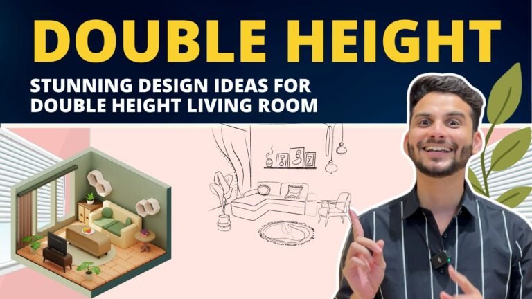 Double-Height: Stunning Design Ideas for Double Height Living Rooms