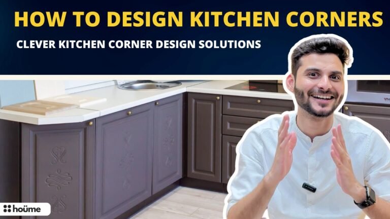 How to Design Kitchen Corners: Clever Kitchen Corner Design Solutions