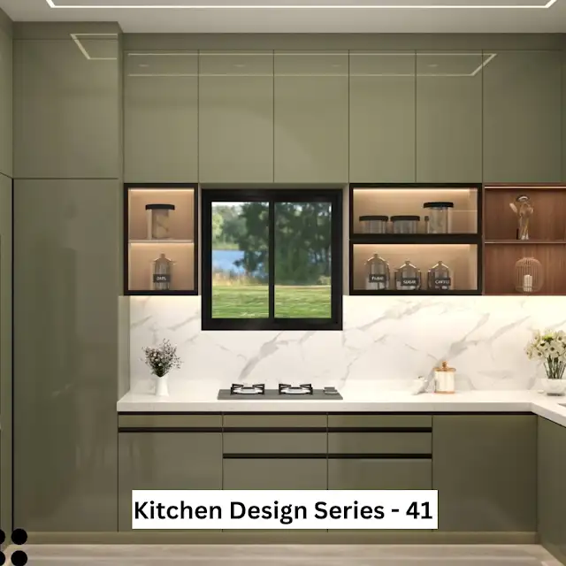 Discover the allure of minimalist design with Kitchen Design Series - 41, exclusively from Houme India.