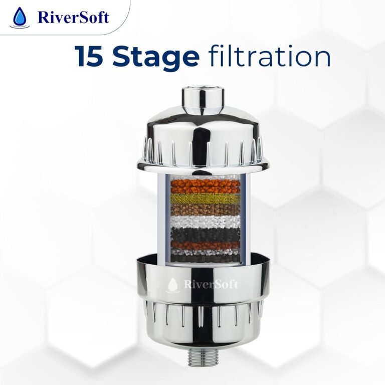 15 stage with extra cartridge Water softener for bathroom 5