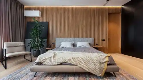 Adding wood panelling for your walls is an easy way to elevate your room’s style. way to get it. Here’s how Wall panels have a charm that