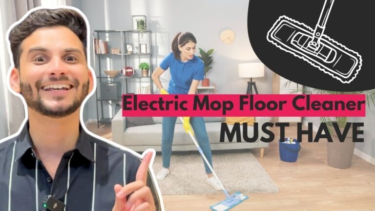 Electric Mop Floor Cleaner : My Cordless Cleaning Companion for a Spotless Home
