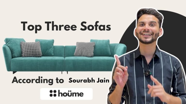 Top 3 Sofas to Transform Your Indian Living Room