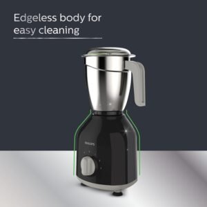 Philips HL7756-01 750 Watt Mixer Grinder, 3 Stainless Steel Multipurpose Jars with 3 Speed Control and Pulse function 5