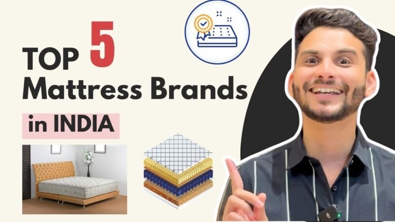 Top 5 Best Mattress Brands in India 2026 – Buy mattress online