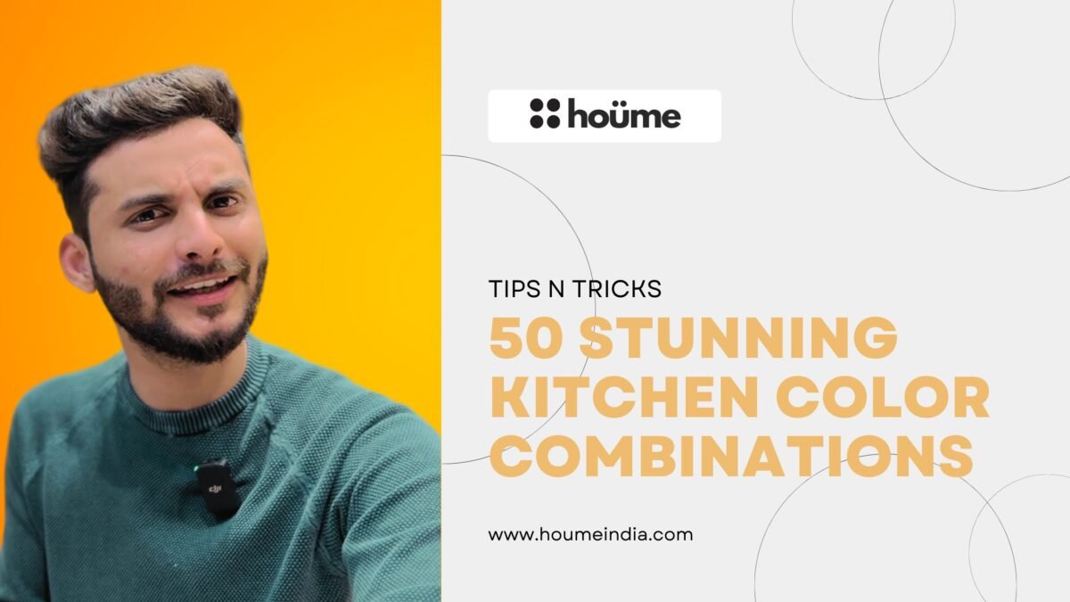 50 Stunning Kitchen Color Combinations from Houme India