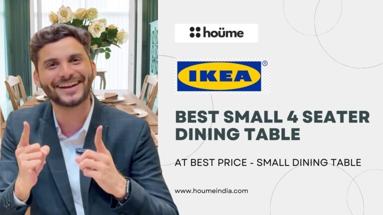 Best Small 4 Seater Dining Table Online at Best Price in India | Small Dining Table