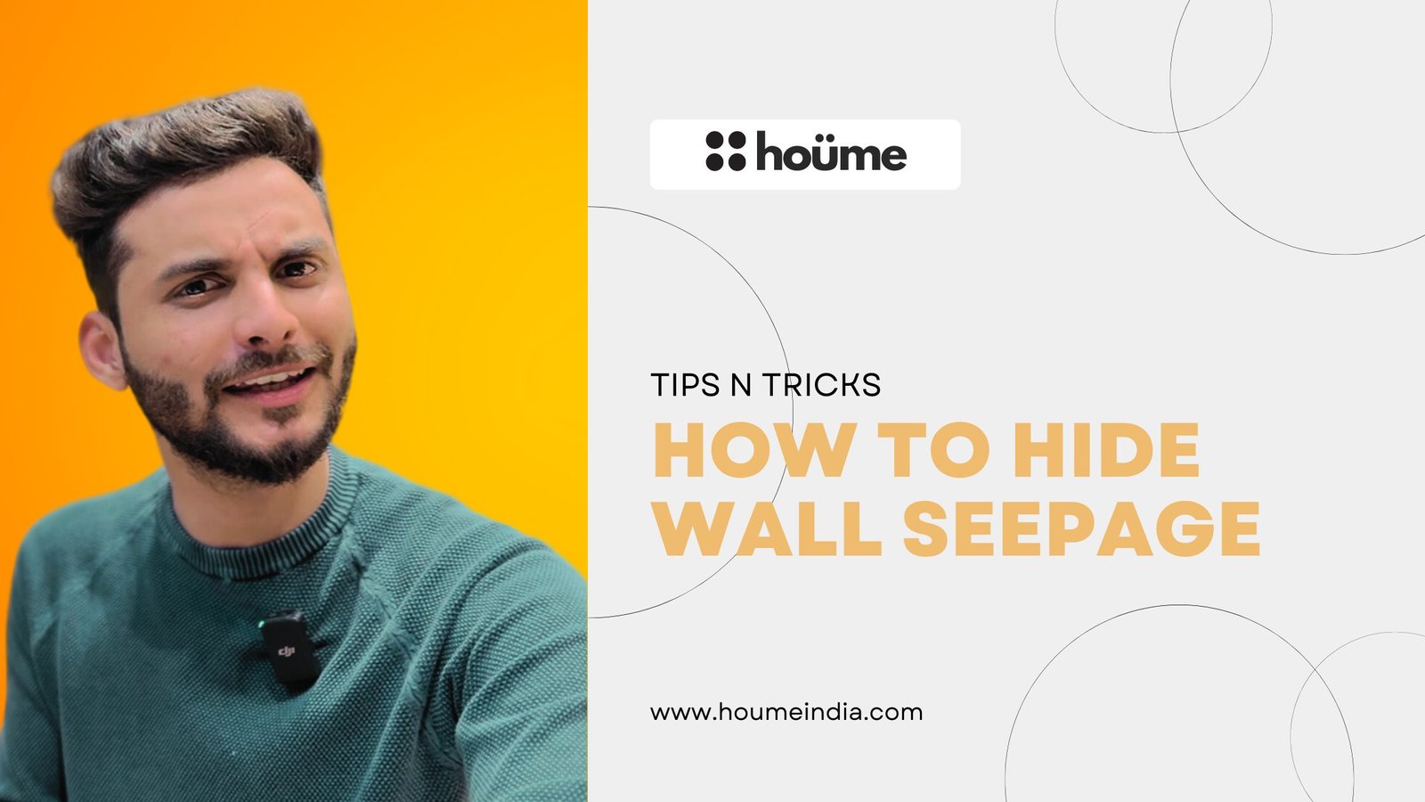 DIY Wall Seepage Solution from Houme India