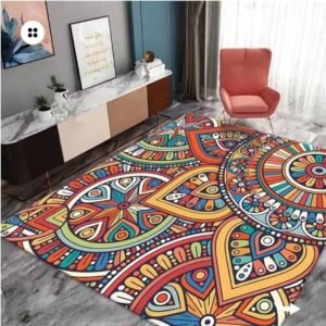 Add a Pop of Color with Vibrant Mandala Rugs