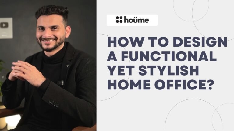 How to Design a Functional Yet Stylish Home Office?
