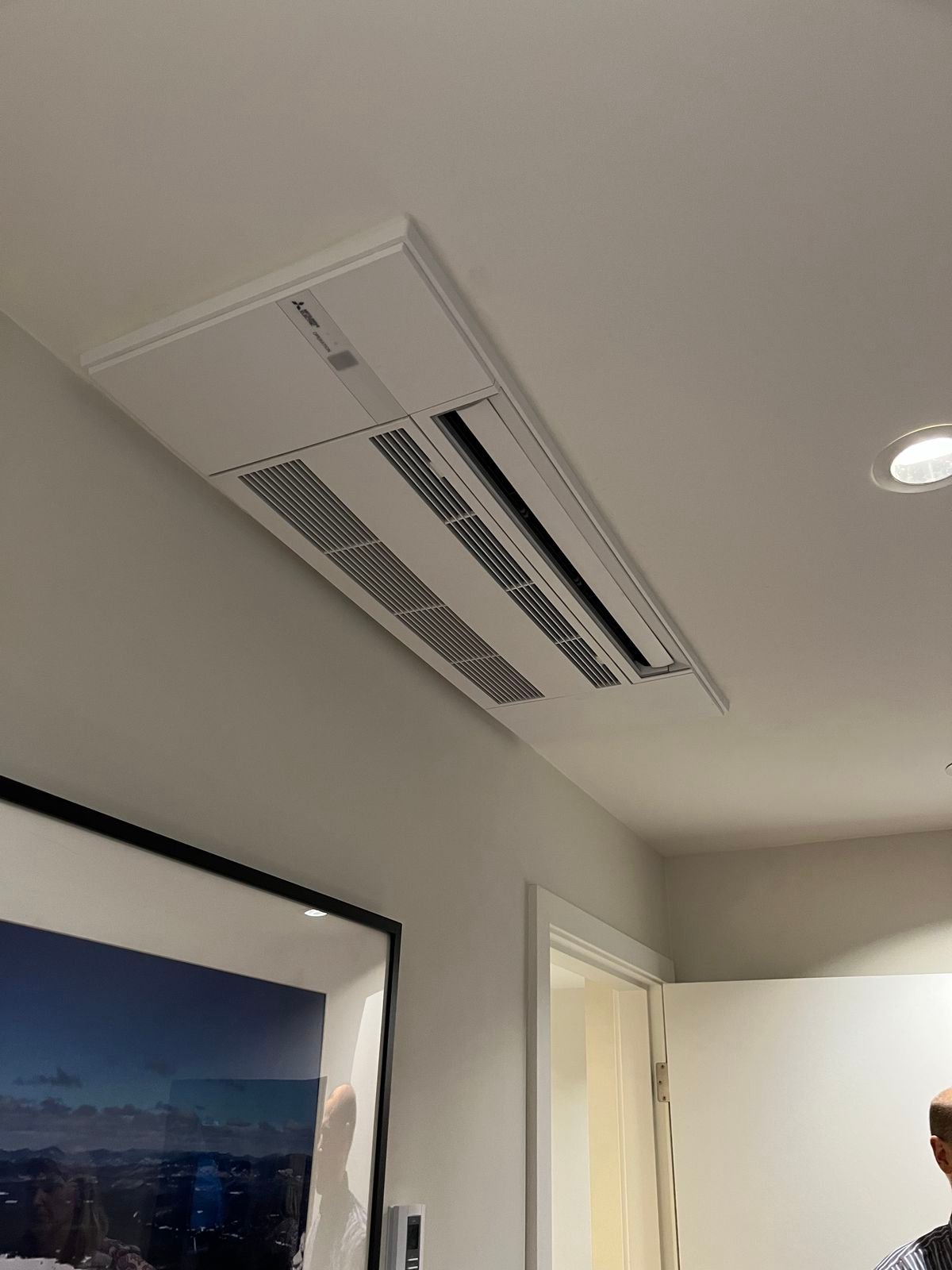 Cassette AC in ceiling