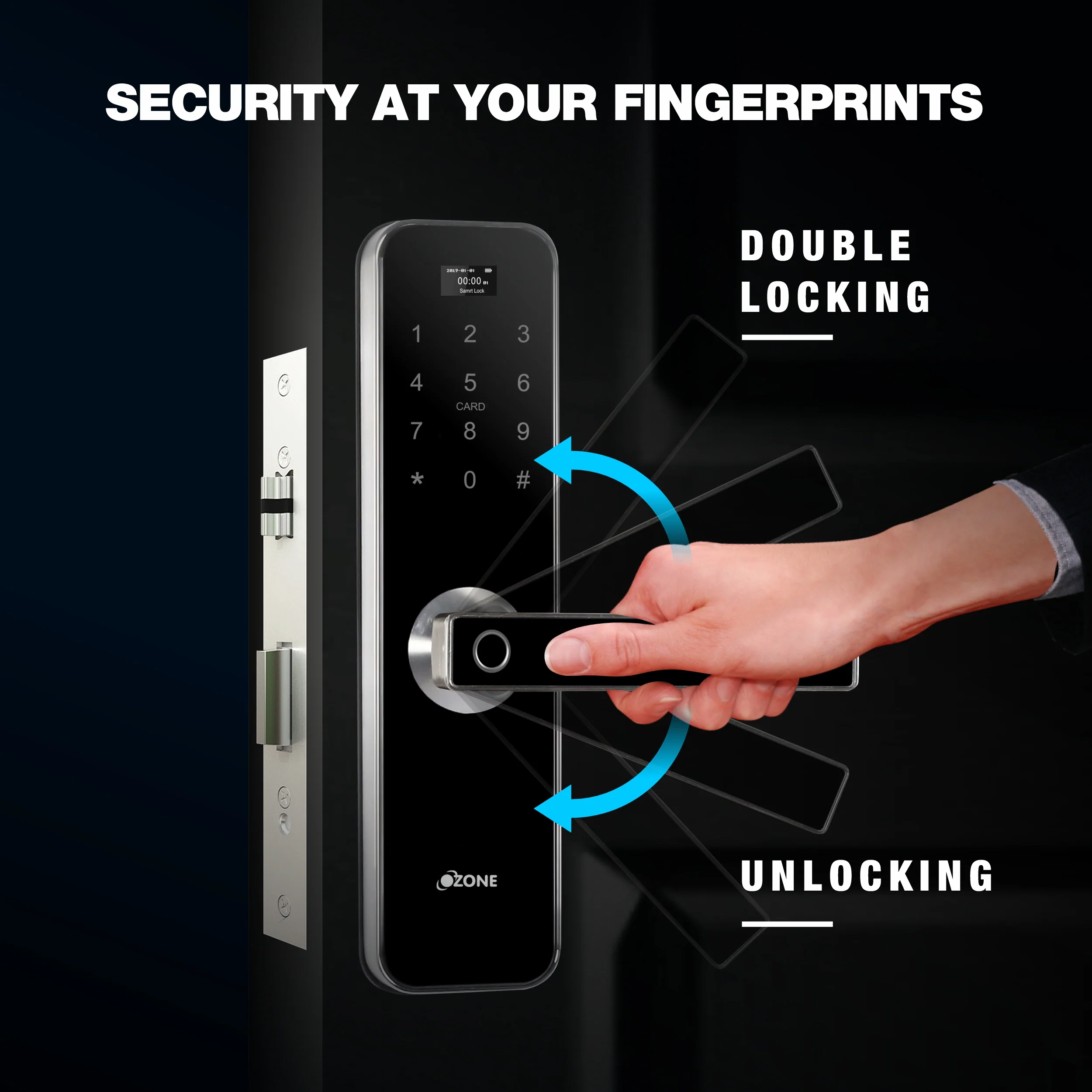 Ozone OZ-FDL-02-STD Smart Lock