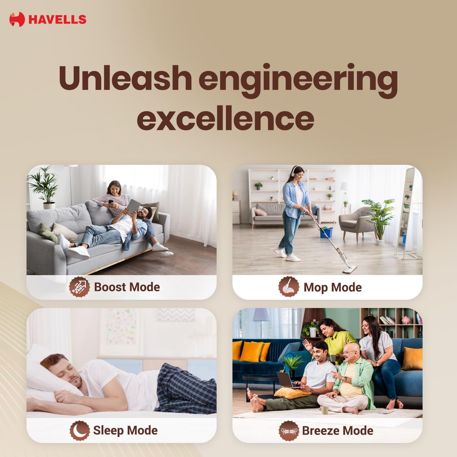 Havells FAB BLDC 1200mm product image. Havells FAB BLDC 1200mm feature 3
