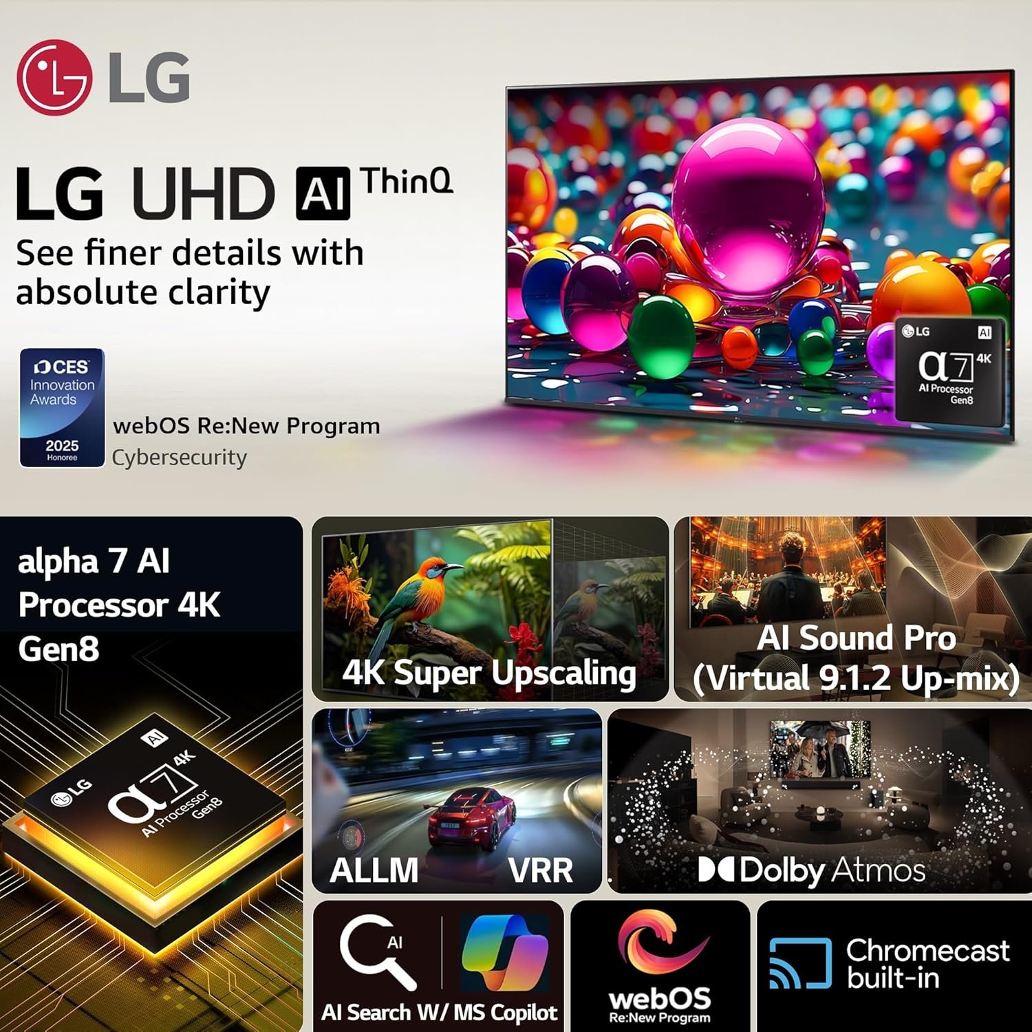 LG UA82 Series 43UA82006LA - Thumbnail 1