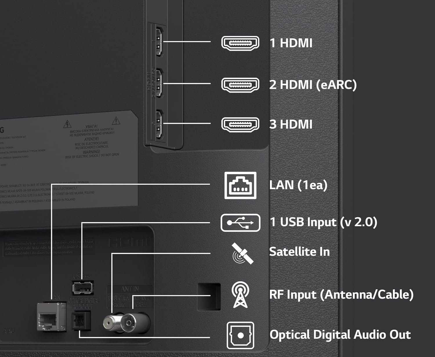 LG UA82 Series 43UA82006LA - Thumbnail 3