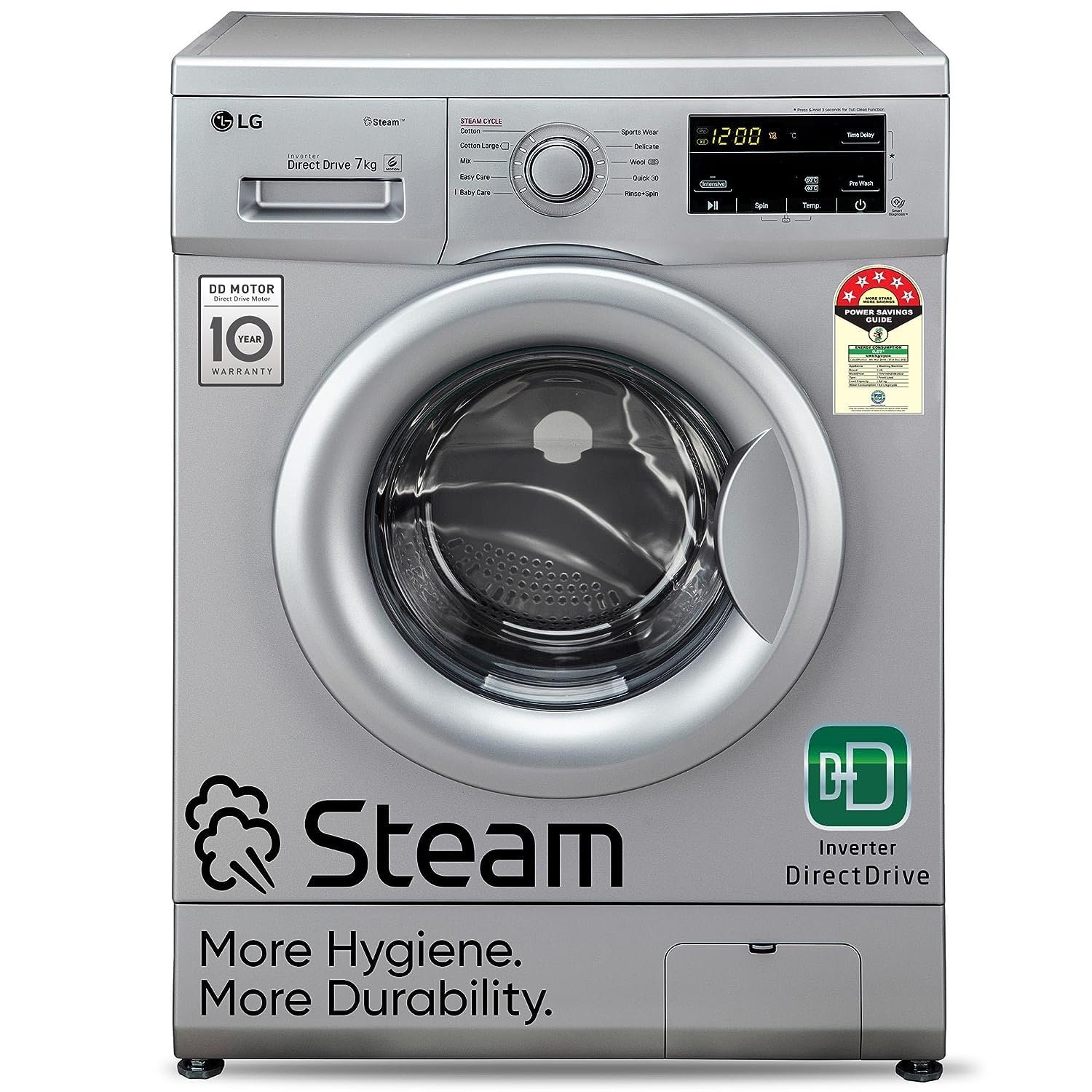 LG 7 Kg 5 Star Inverter Direct Drive Washing Machine