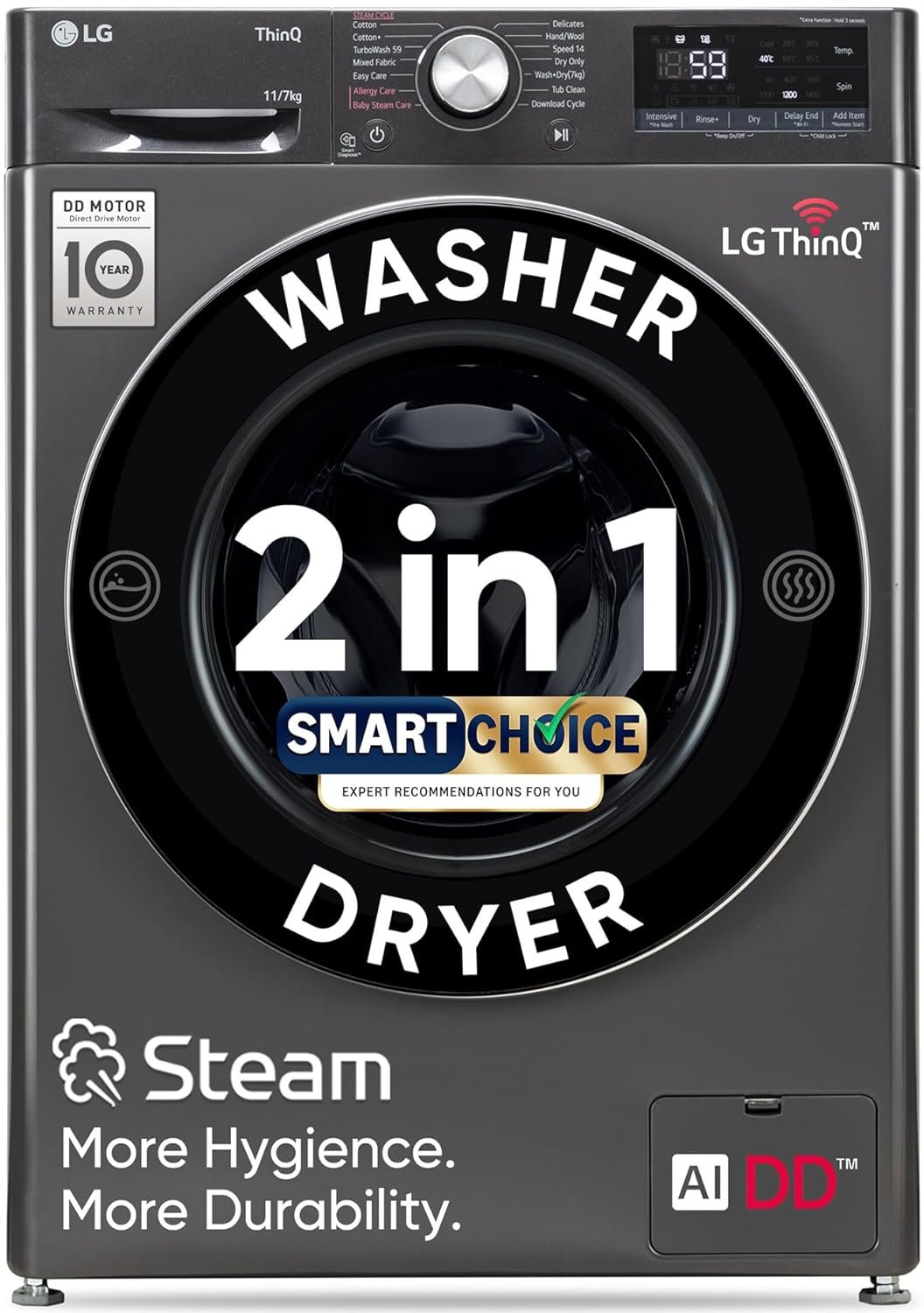 LG FHD1107SWM Washer-Dryer