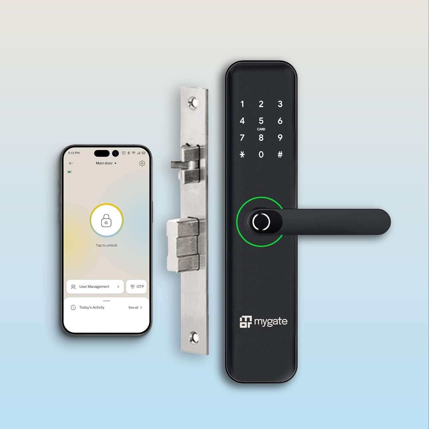 Mygate Smart Door Lock SE product image. Mygate Smart Door Lock SE