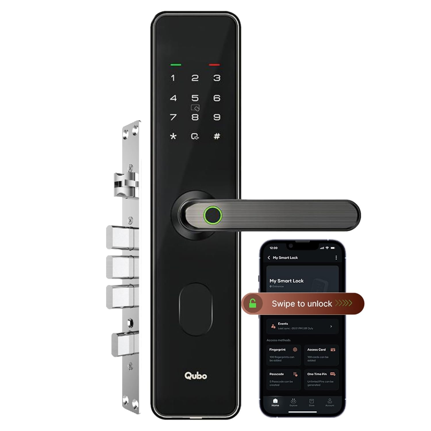 QUBO Smart Door Lock Select (2025) product image. QUBO Smart Door Lock Select (2025)