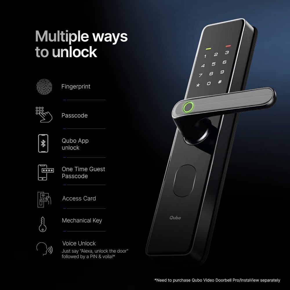 7-way unlock options for the QUBO lock. QUBO Lock - 7-Way Unlock