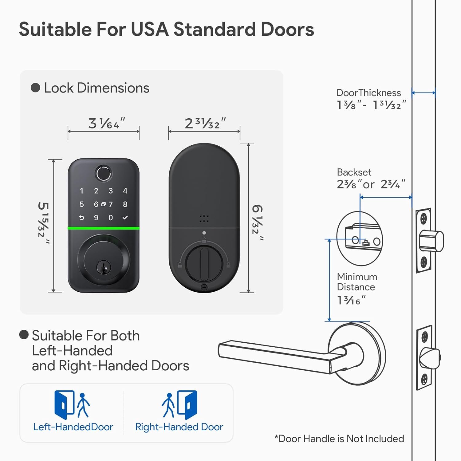 Robust deadbolt of the smart lock. Smart Deadbolt - Robust Deadbolt