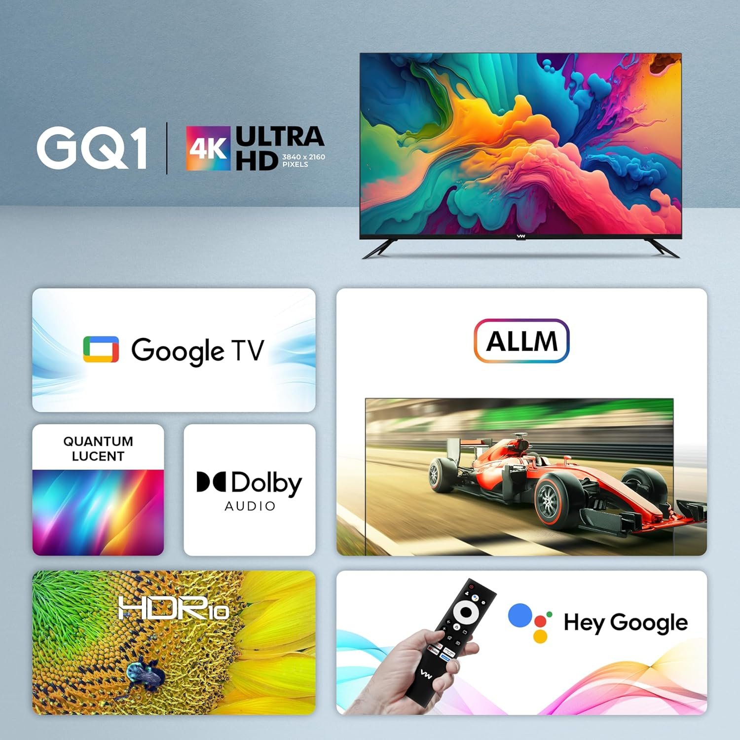 VW 109 cm Pro Series QLED TV - Thumbnail 2
